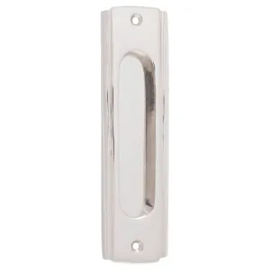 Deco Sliding Door Flush Pull, Polished Nickel by Tradco, a Door Hardware for sale on Style Sourcebook
