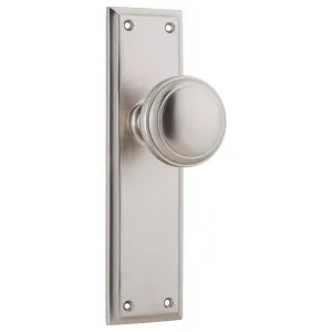 Milton Knob Latch Set, Satin Nickel by Tradco, a Door Hardware for sale on Style Sourcebook