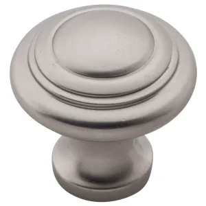 Small Domed Cupboard Knob, Satin Nickel by Tradco, a Cabinet Hardware for sale on Style Sourcebook
