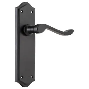 Henley Lever Latch Set, Matte Black by Tradco, a Door Hardware for sale on Style Sourcebook