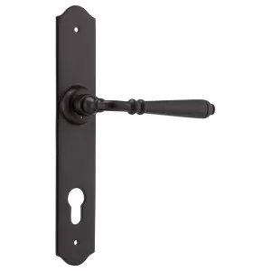 Reims 85mm Euro Lever Set, Matte Black by Tradco, a Door Hardware for sale on Style Sourcebook