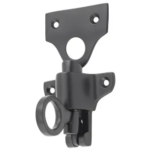 Ring Pull Fanlight Catch, Matte Black by Tradco, a Window Hardware for sale on Style Sourcebook
