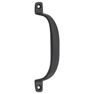 13cm Plain Offset Pull Handle, Matte Black by Tradco, a Cabinet Hardware for sale on Style Sourcebook