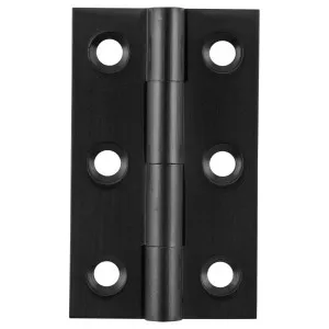 5x2.8cm Fixed Pin Cabinet Hinge, Matte Black by Tradco, a Cabinet Hardware for sale on Style Sourcebook