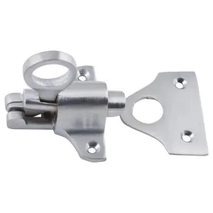 Ring Pull Fanlight Catch, Satin Chrome by Tradco, a Window Hardware for sale on Style Sourcebook