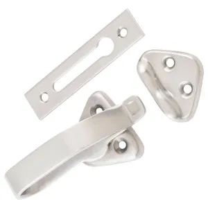 Hopper Window Catch, Satin Nickel by Tradco, a Window Hardware for sale on Style Sourcebook