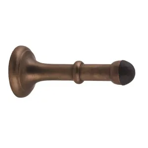 10cm Concealed Fix Wall Mount Door Stop, Atq Brass by Tradco, a Doors & Hardware for sale on Style Sourcebook