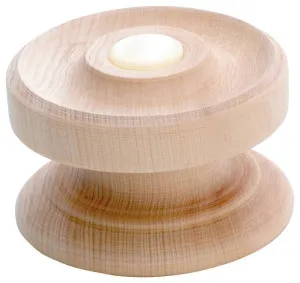 5.4cm Button Woodscrew Cupboard Knob, Raw by Tradco, a Cabinet Hardware for sale on Style Sourcebook