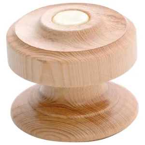 4cm Button Woodscrew Cupboard Knob, Raw by Tradco, a Cabinet Hardware for sale on Style Sourcebook
