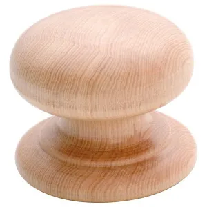4.8cm Pine Woodscrew Cupboard Knob, Raw by Tradco, a Cabinet Hardware for sale on Style Sourcebook