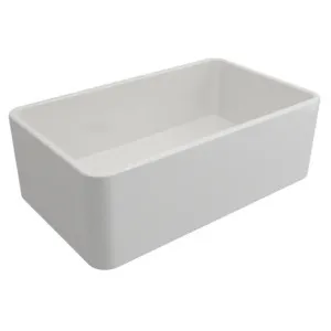 Turner Hastings Novi 76x46cm Single Fireclay Butler Sink, Gloss White by Turner Hastings, a Kitchen Sinks for sale on Style Sourcebook