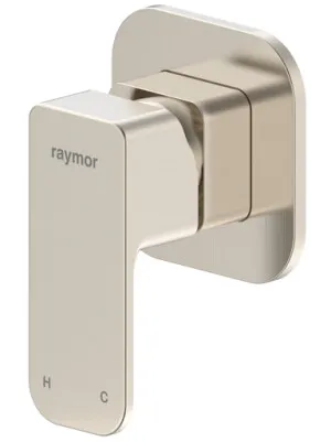 Sigma Wall Mixer Lf | Made From Brass In Brushed Nickel By Raymor by Raymor, a Bathroom Taps & Mixers for sale on Style Sourcebook