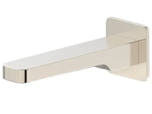 Sigma Basin Or Bath Spout 180mm Lf | Made From Brass In Brushed Nickel By Raymor by Raymor, a Bathroom Taps & Mixers for sale on Style Sourcebook