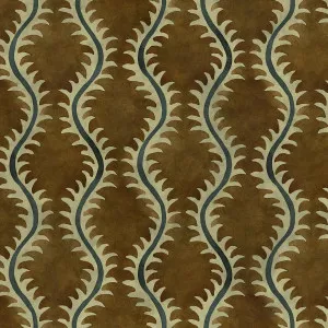 LF2443FR Helter Skelter 4 Umber by Linwood, a Fabrics for sale on Style Sourcebook