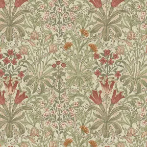 Woodland Weeds Fern by William Morris at Home, a Fabrics for sale on Style Sourcebook