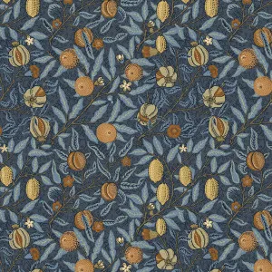 Fruit Velvet Midnight by William Morris at Home, a Fabrics for sale on Style Sourcebook