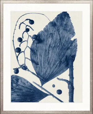 Delicate Frond IV (Indigo) by Designer Boys, a Premium Art for sale on Style Sourcebook