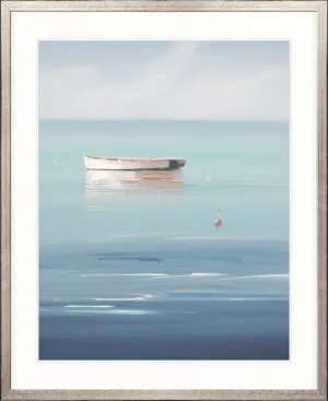 Serene Boats V by Designer Boys, a Premium Art for sale on Style Sourcebook