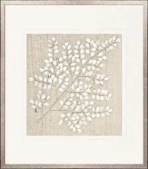 Fern Motif XII by Designer Boys, a Textile Art for sale on Style Sourcebook