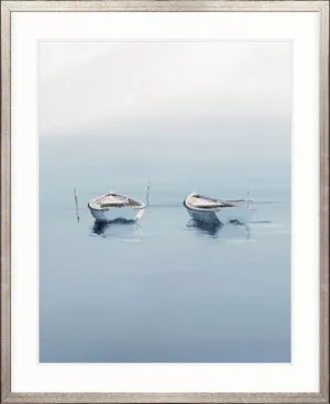 Serene Boats VI by Designer Boys, a Premium Art for sale on Style Sourcebook