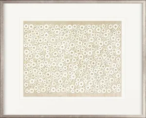 Ceremonial Circles II - Extra Large by Designer Boys, a Textile Art for sale on Style Sourcebook