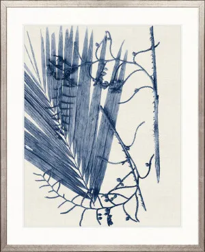Delicate Frond V (Indigo) by Designer Boys, a Premium Art for sale on Style Sourcebook