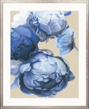 Peonies & Roses XI (Blue) by Designer Boys, a Premium Art for sale on Style Sourcebook