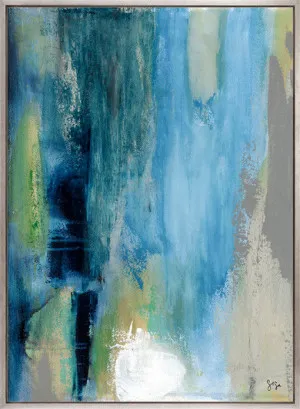 Aquamarine I (Canvas) by Designer Boys, a Premium Art for sale on Style Sourcebook