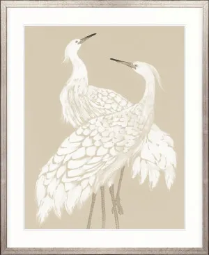 Deux Herons II by Designer Boys, a Premium Art for sale on Style Sourcebook