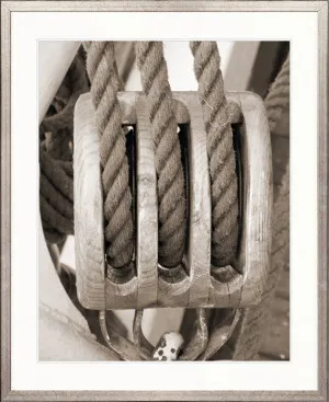 Nautical II (Sepia) by Designer Boys, a Premium Art for sale on Style Sourcebook