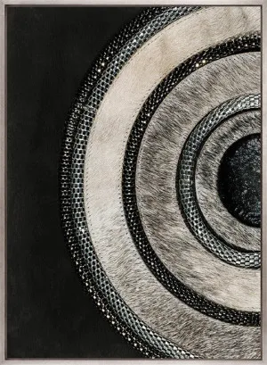 Concentric Circle Print I (Canvas) by Designer Boys, a Premium Art for sale on Style Sourcebook
