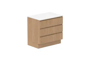 All Drawer 900 Floor Cabinet - Boston Oak by ADP, a Laundry for sale on Style Sourcebook