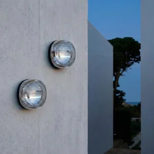Zambelis Ilios Decorative Outdoor LED Wall Light - White by Zambelis Lights, a Wall Lighting for sale on Style Sourcebook
