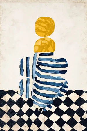 Striped Vase by Gioia Wall Art, a Prints for sale on Style Sourcebook