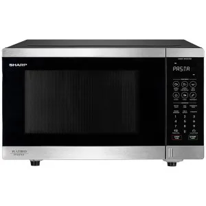 Sharp 32L Flatbed 1200W Microwave S/Steel SM327FHS by Sharp, a Microwave Ovens for sale on Style Sourcebook