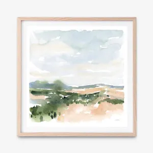 Gentle Landscape II (Square) Art Print by The Print Emporium, a Prints for sale on Style Sourcebook