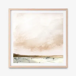 East Beach (Square) Art Print by The Print Emporium, a Prints for sale on Style Sourcebook