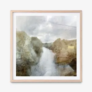 Riverside (Square) Art Print by The Print Emporium, a Prints for sale on Style Sourcebook