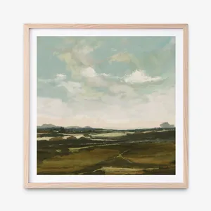 Valley View (Square) Art Print by The Print Emporium, a Prints for sale on Style Sourcebook