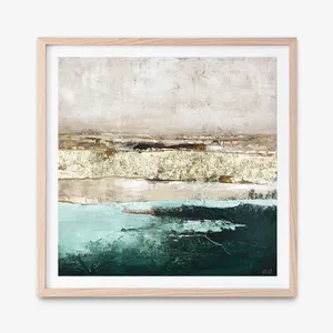 Turquoise Pools (Square) Art Print by The Print Emporium, a Prints for sale on Style Sourcebook