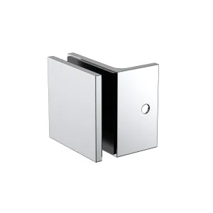 Boston Bracket with Short Leg Polished Chrome by Estelle, a Shower Hinges for sale on Style Sourcebook