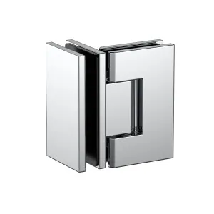 Boston 90 Degree 6-8mm Glass to Glass Hinge - Polished Chrome by Estelle, a Shower Hinges for sale on Style Sourcebook