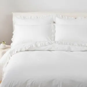 Vintage Pillowcase Pair - Softwash Cotton, White - Canningvale by Canningvale_Vintage, a Pillow Cases for sale on Style Sourcebook