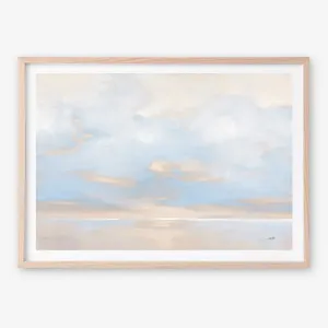 Glint on the Horizon Blue Art Print by The Print Emporium, a Prints for sale on Style Sourcebook