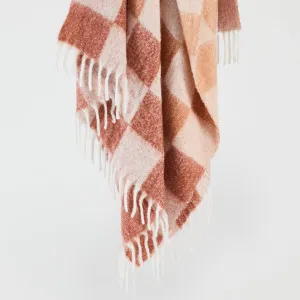 Habitat Gracie Check Extra Large Throw Caramel by Habitat, a Throws for sale on Style Sourcebook