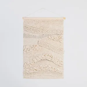 Muse Hunter Knitted Wall Hanging Ivory by Muse, a Wall Hangings & Decor for sale on Style Sourcebook
