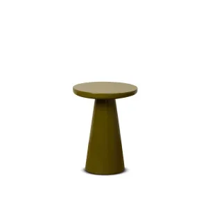 Leandro Side Table - Olive Gloss - Mocka by Mocka., a Side Table for sale on Style Sourcebook
