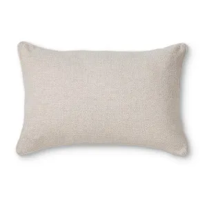Casey Cream Textured Cushion 40x60cm Feather Filled Insert by Madras Link, a Cushions, Decorative Pillows for sale on Style Sourcebook