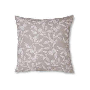 Olena Neutral Linen Cushion 55cm x55cm Feather Filled by Madras Link, a Cushions, Decorative Pillows for sale on Style Sourcebook