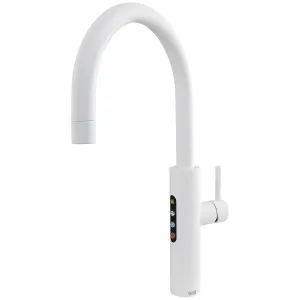 Billi Home BCS with Gooseneck Multifunction Mixer Tap Matte White 925101GMW by Billi, a Kitchen Taps & Mixers for sale on Style Sourcebook